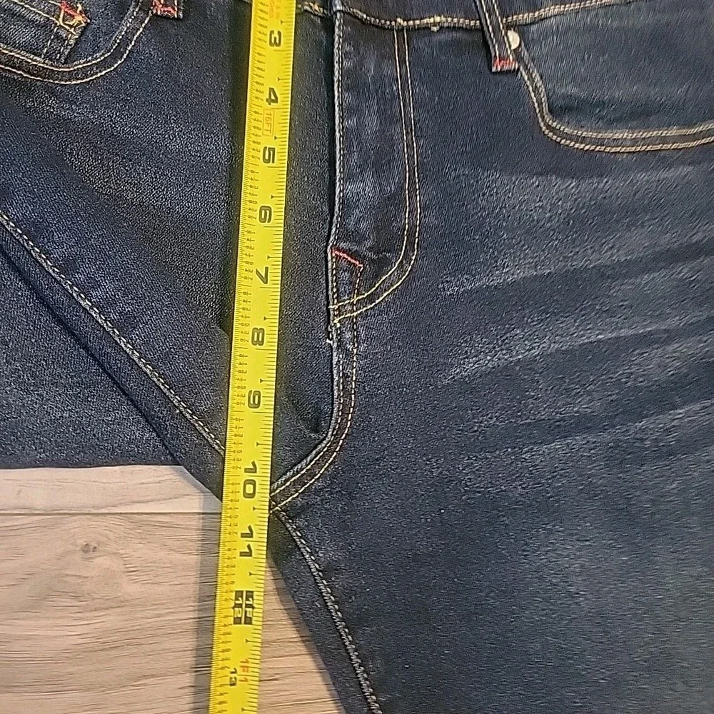 True‎ Religion Ricky Shorts Mens 34 Blue Relaxed Straight Raw Hem  Denim